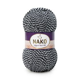 Nako Süper İnci Hit Color 21377 Yünlü İplik