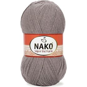 Nako Süper İnci Narin 13493 Vizon 5 Adet Örgü İpi