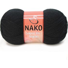Nako Süper İnci Narin 217 Siyah Örgü İpi