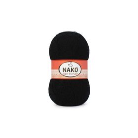 Nako Süper İnci Narin 217 Siyah Örgü İpi