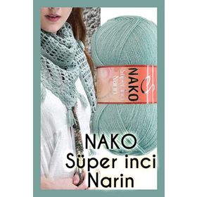 Nako Süper İnci Narin 2524 Mint Örgü İpi