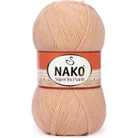 Nako Süper Inci Narin 3164 Somon 5 Adet Örgü İpi