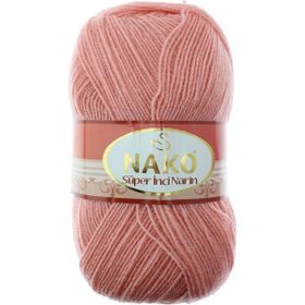 Nako Süper İnci Narin 3205 Peoni Yünlü İplik