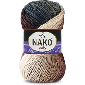 Nako Vals 86462 Çok Renkli Akrilik İplik