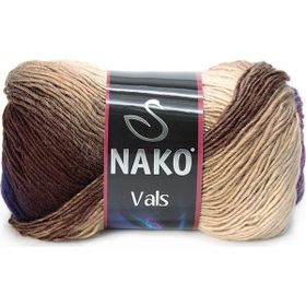 Nako Vals 86463 Çok Renkli Akrilik İplik