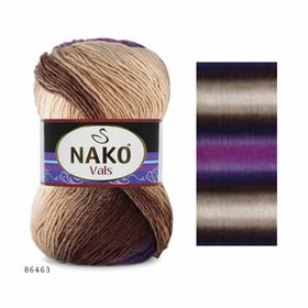 Nako Vals 86463 Çok Renkli Akrilik İplik