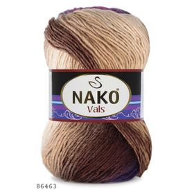 Nako Vals 86463 Çok Renkli Akrilik İplik