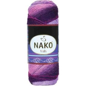 Nako Vals 87636 Çok Renkli Akrilik İplik