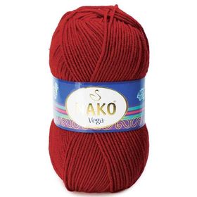 Nako Vega 10040 Koyu Kırmızı El Örgü İpi