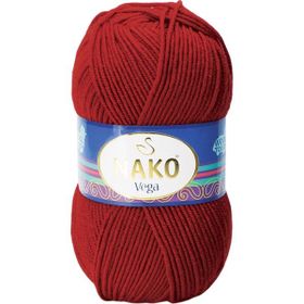Nako Vega 10040 Koyu Kırmızı El Örgü İpi