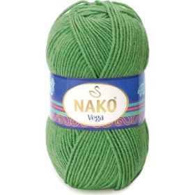Nako Vega 10474 Yeşil 100 gr El Örgü İpi