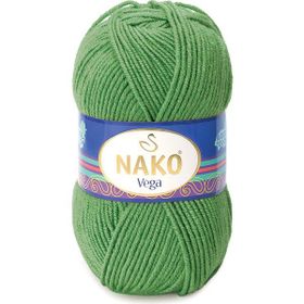 Nako Vega 10474 Yeşil 100 gr El Örgü İpi
