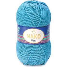 Nako Vega 10608 5 Adet Turkuaz El Örgü İpi