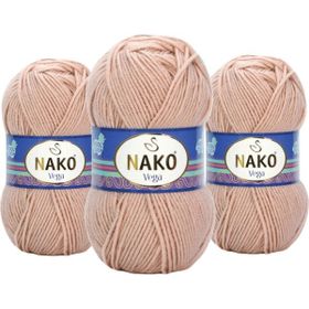 Nako Vega 11952 3 Adet 100 gr El Örgü İpi