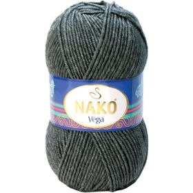 Nako Vega 193 Koyu Gri Melanj El Örgü İpi