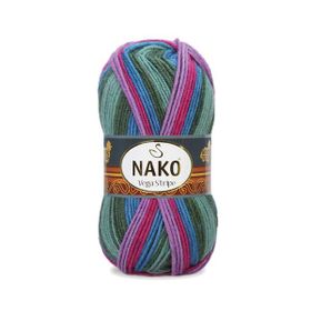 Nako Vega Stripe 82408 100 gr El Örgü