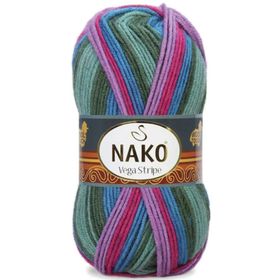Nako Vega Stripe 82408 100 gr El Örgü