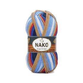 Nako Vega Stripe 82411 100 gr El Örgü