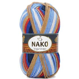 Nako Vega Stripe 82411 100 gr El Örgü