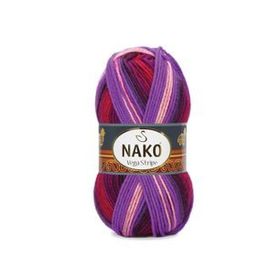 Nako Vega Stripe 82412 El Örgü İpi
