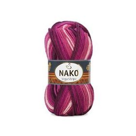 Nako Vega Stripe 82413 El Örgü İpi