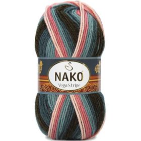 Nako Vega Stripe 82418 Örgü İpi