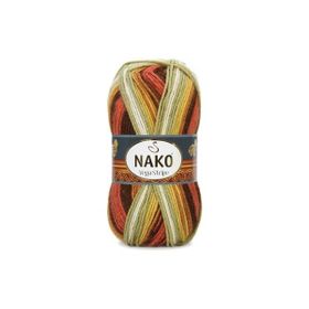 Nako Vega Stripe 82419 5'li El Örgü İpi