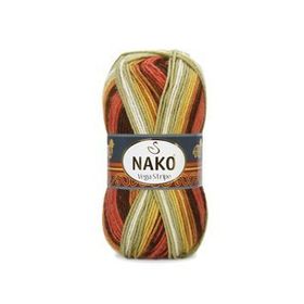 Nako Vega Stripe 82419 El Örgü İpi