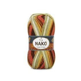 Nako Vega Stripe 82419 El Örgü İpi