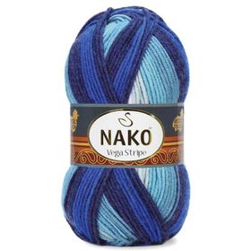 Nako Vega Stripe 82423 El Örgü İpi