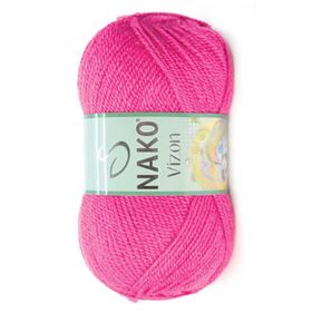 Nako Vizon 10121 Orkide Pembe Örgü İpi