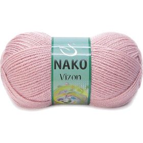 Nako Vizon 10275 Pembemsi Pudra El Örgü İpi