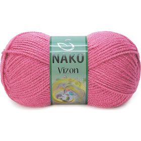 Nako Vizon 180 Kuru Gül Örgü İpi