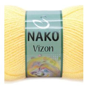 Nako Vizon 215 Saman Sarı Örgü İpi