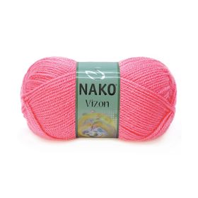 Nako Vizon 236 Gül Pembe El Örgü İpliği