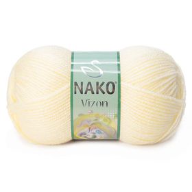 Nako Vizon 256 Krem El Örgü İpi