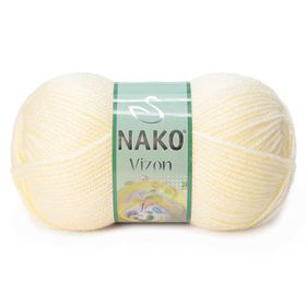 Nako Vizon 256 Krem El Örgü İpi