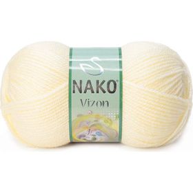 Nako Vizon 256 Krem El Örgü İpi