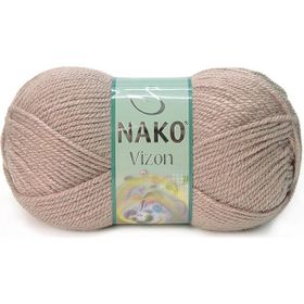 Nako Vizon 257 Sütlü Kahve El Örgü İpliği