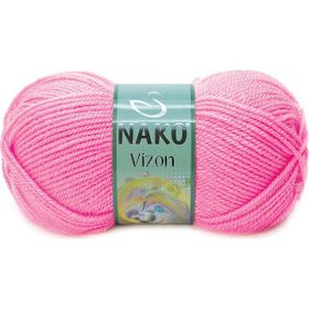 Nako Vizon 4211 Pembe El Örgü İpi
