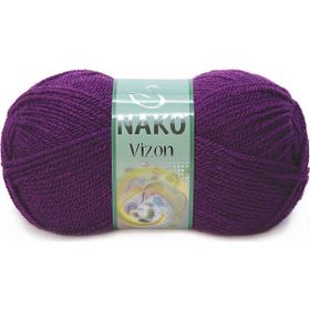 Nako Vizon 60 Mürdüm El Örgü İpi