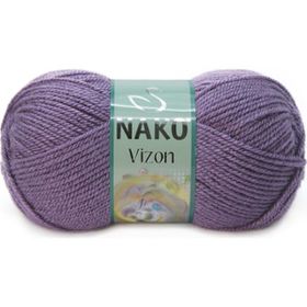 Nako Vizon 6684 Açık Mürdüm El Örgü İpliği