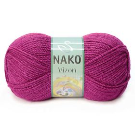 Nako Vizon 6964 Küpeli El Örgü İpi