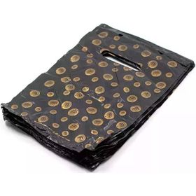 Naksan 0 No Siyah 20x30 Baskılı Blok Poşet