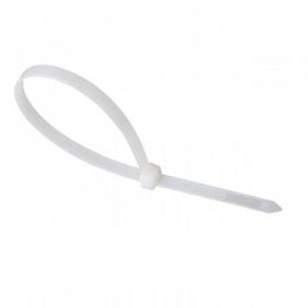 Nalbur Tek Kablo Bağı Beyaz 3.6x300 mm Cırt Kelepçe