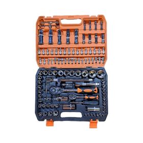 Nalburcenter 1/2-1/4 108 Parça Profesyonel Cr-V Kaplama Lokma Takımı
