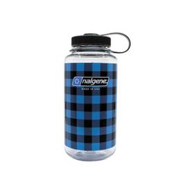 Nalgene 32 Oz Wide Mouth Blue Plaid Suluk