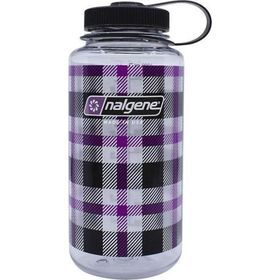Nalgene 32 Oz Wide Mouth Purple Plaid Suluk