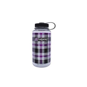 Nalgene 32 Oz Wide Mouth Purple Plaid Suluk