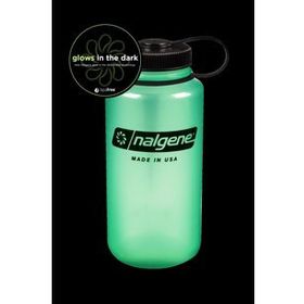 Nalgene 32oz WM Green Glow / Siyah Cap Tritan Suluk